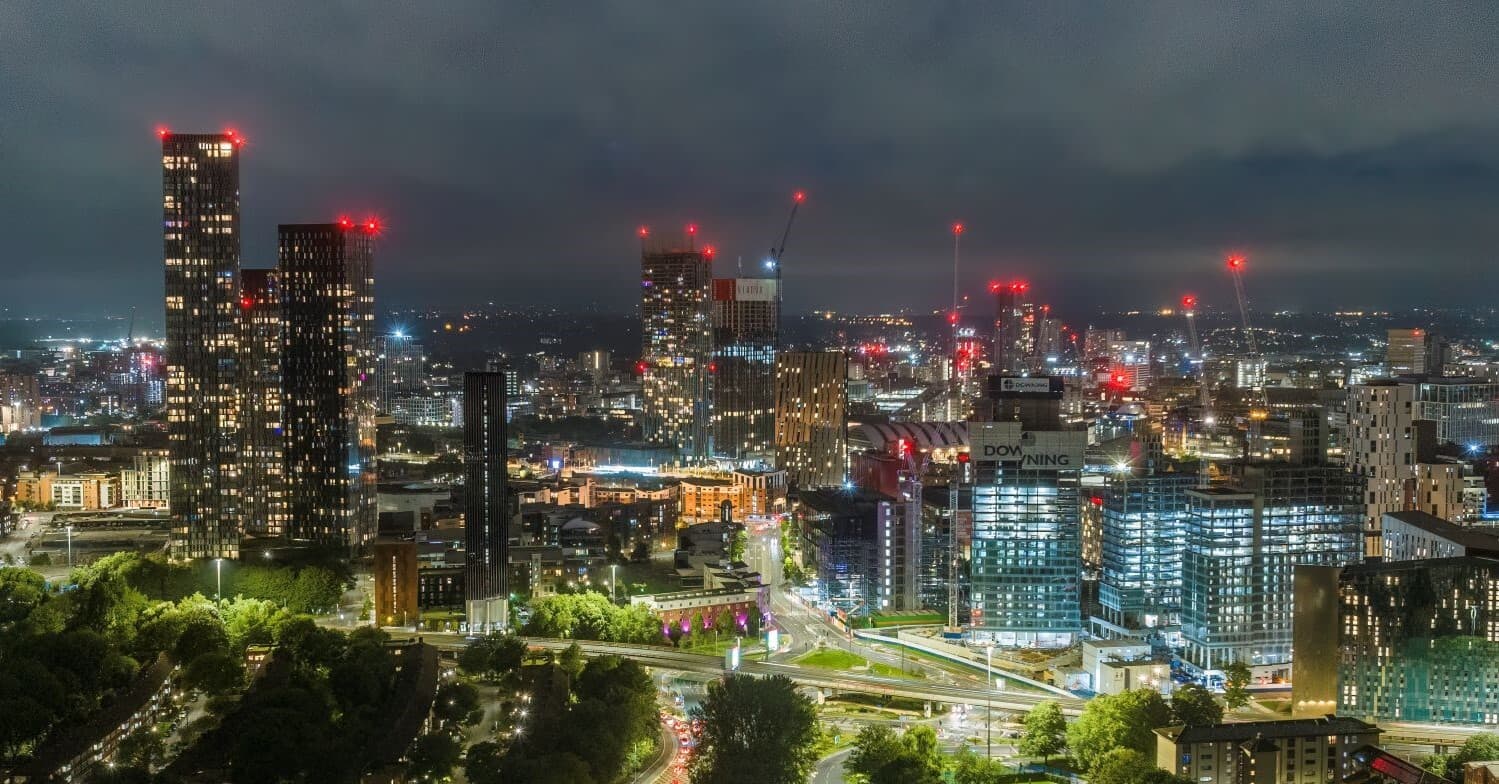Manchester skyline